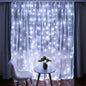 USB LED Curtain 8Modes Remote Control Lights Holiday Wedding Garland Lights for Bedroom Living Room Decor Christmas Decorations